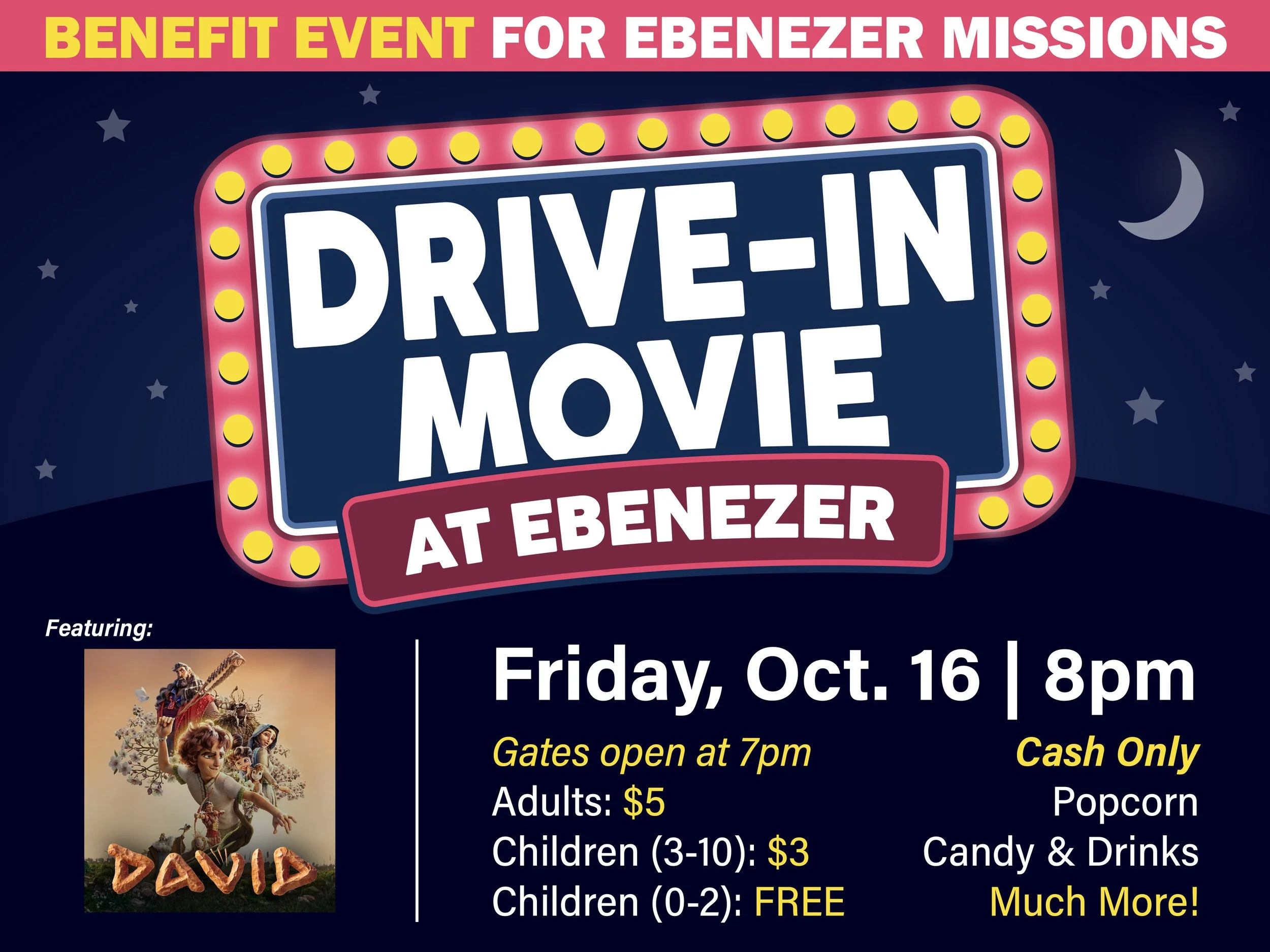 Drive-In Movie Night — ebenezerphc.com